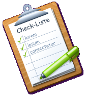 Check-Liste lorem ipsum consectetur